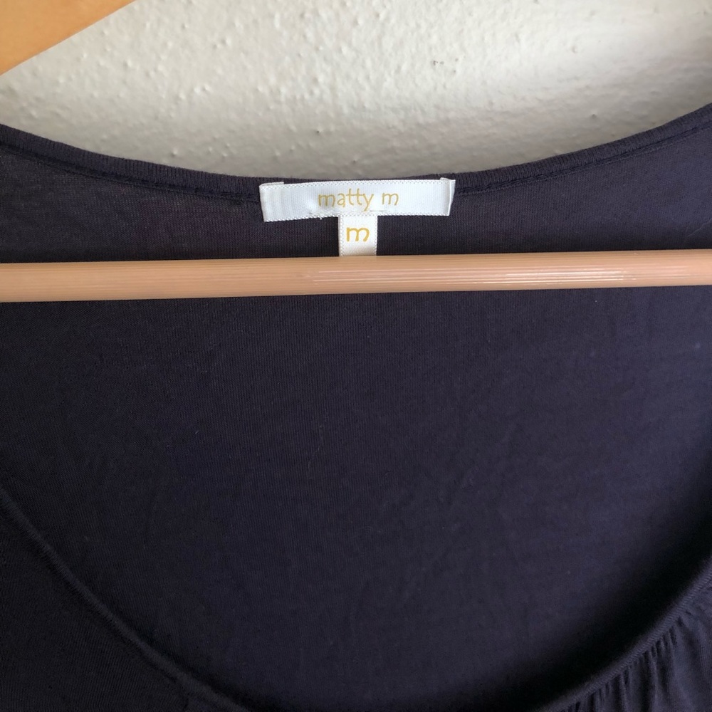 Navy dress/ swimsuit coverup with pockets!
